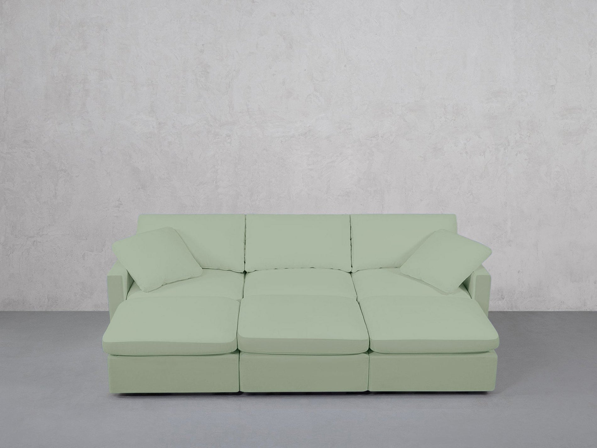 6-Seat Modular Daybed (Thin Arms) - 7th Avenue