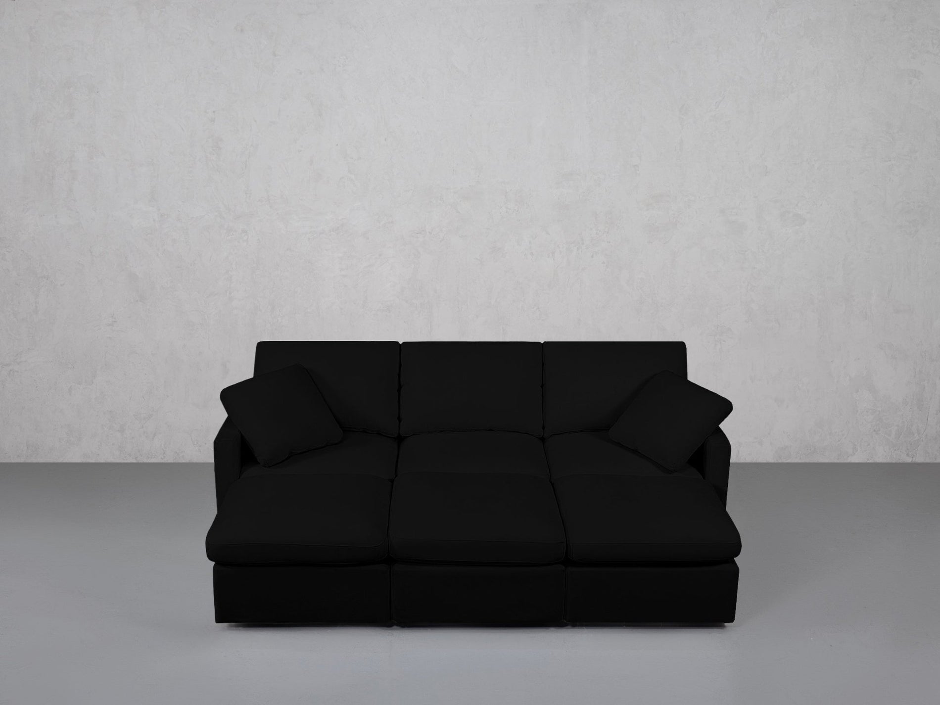 6-Seat Modular Daybed (Thin Arms) - 7th Avenue
