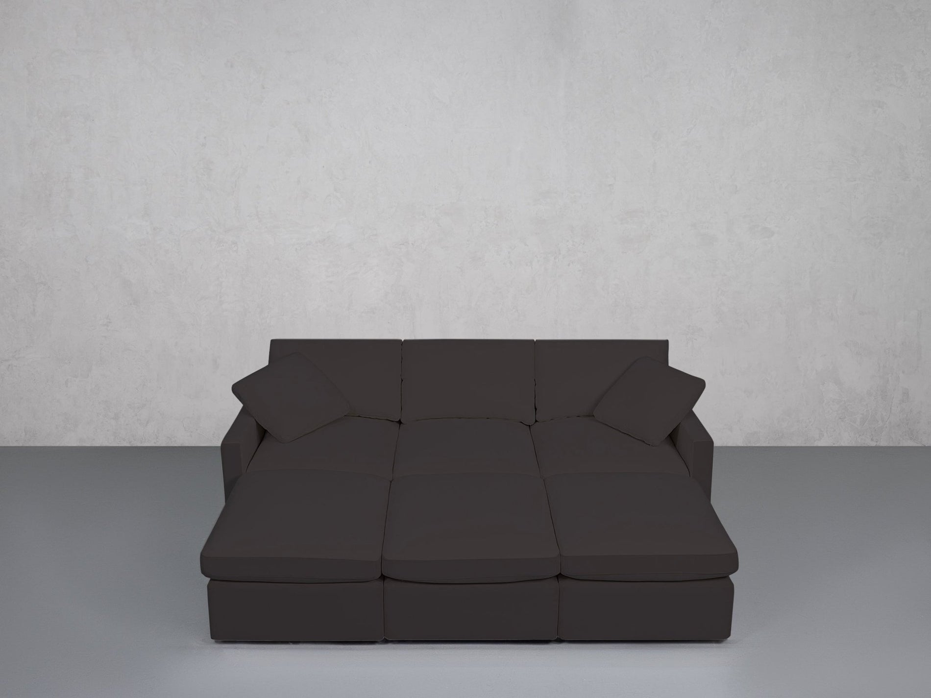 6-Seat Modular Daybed (Thin Arms) - 7th Avenue