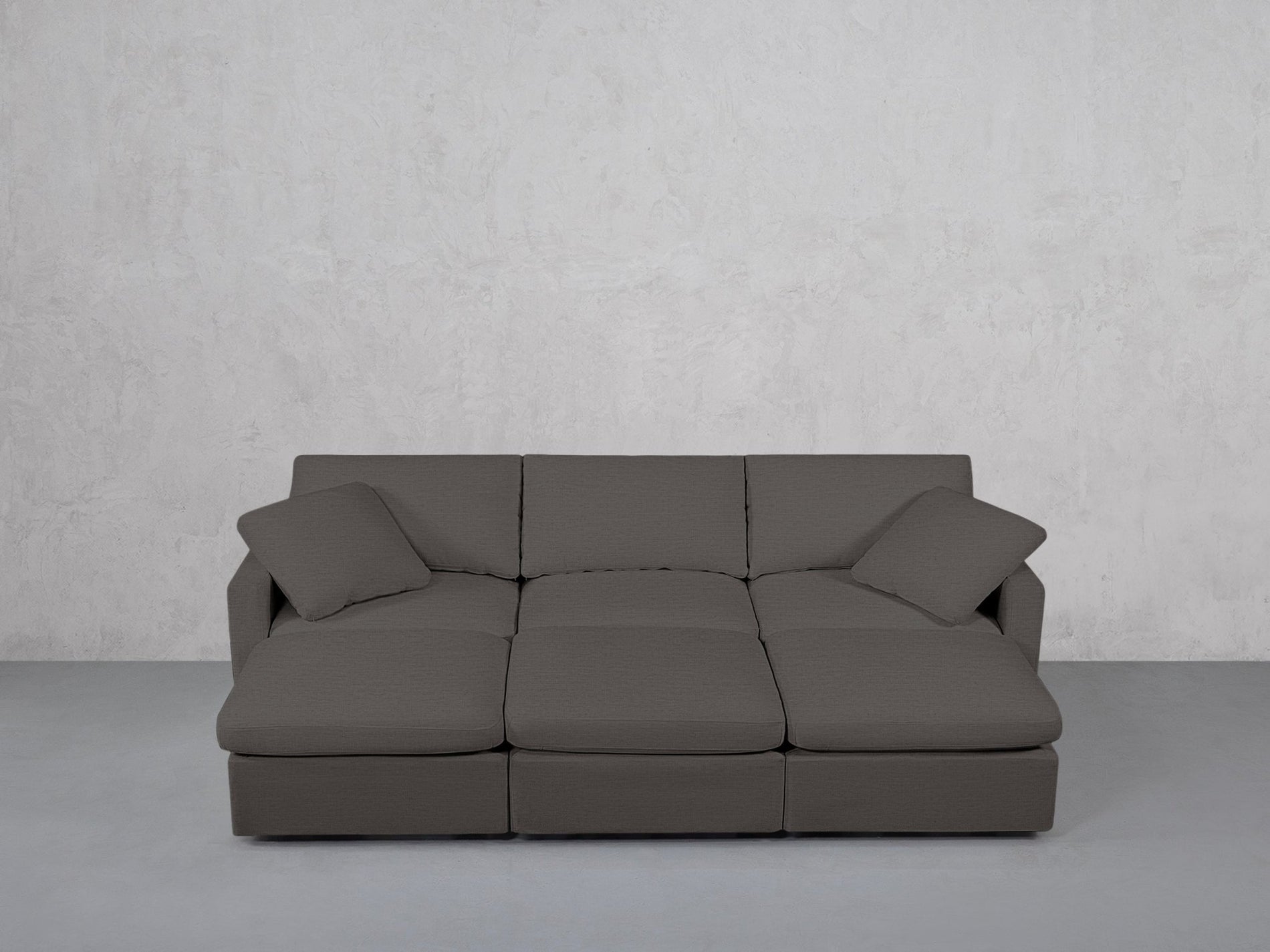 6-Seat Modular Daybed (Thin Arms) - 7th Avenue