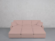 6-Seat Modular Daybed (Thin Arms) - 7th Avenue