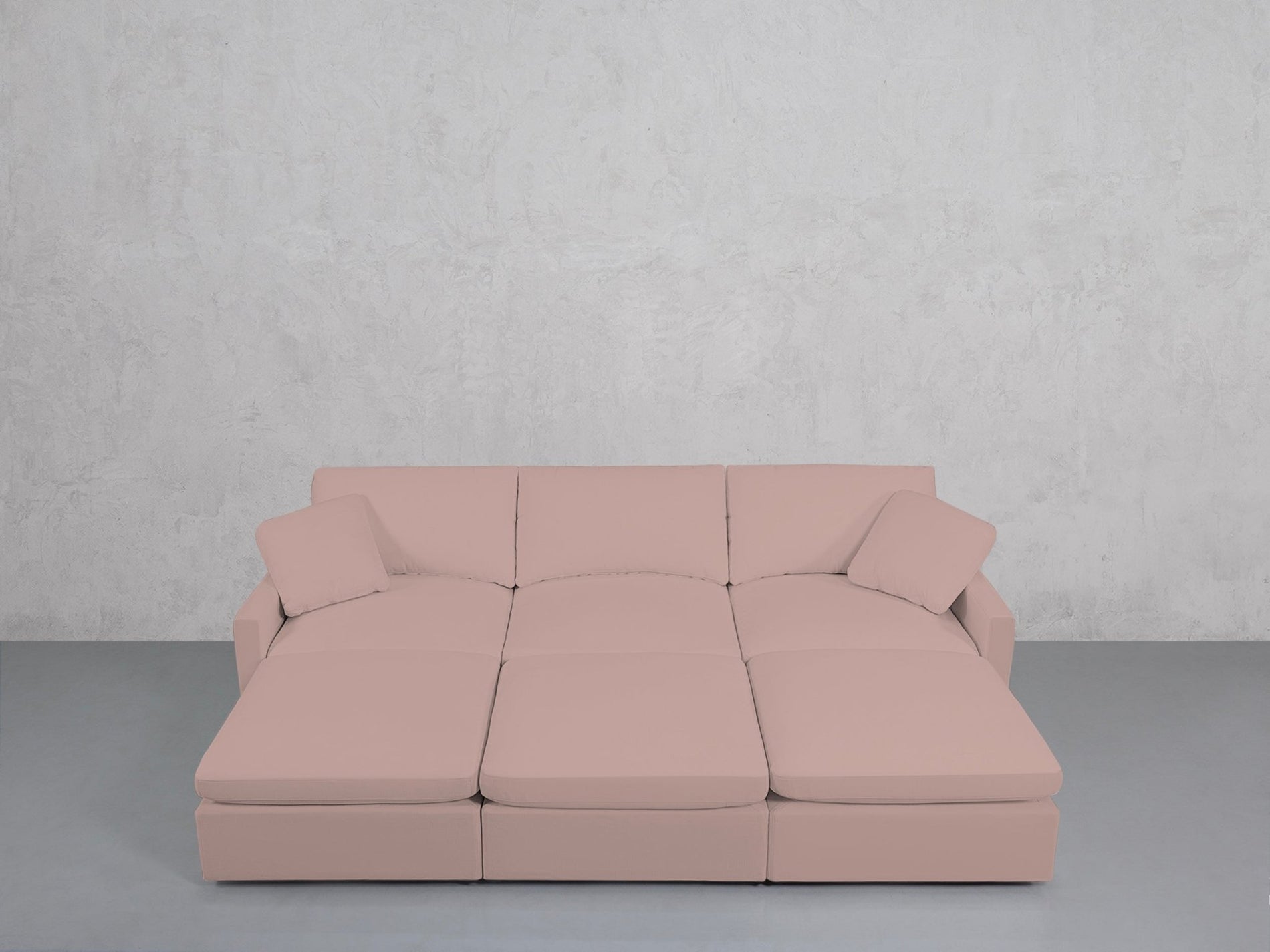 6-Seat Modular Daybed (Thin Arms) - 7th Avenue