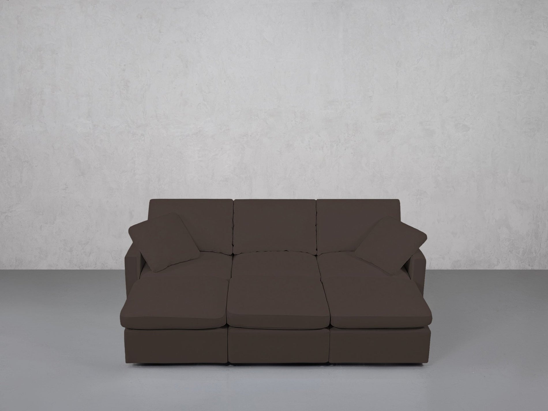 6-Seat Modular Daybed (Thin Arms) - 7th Avenue