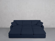 6-Seat Modular Daybed (Thin Arms) - 7th Avenue
