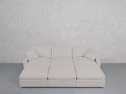 6-Seat Modular Daybed (Thin Arms) - 7th Avenue