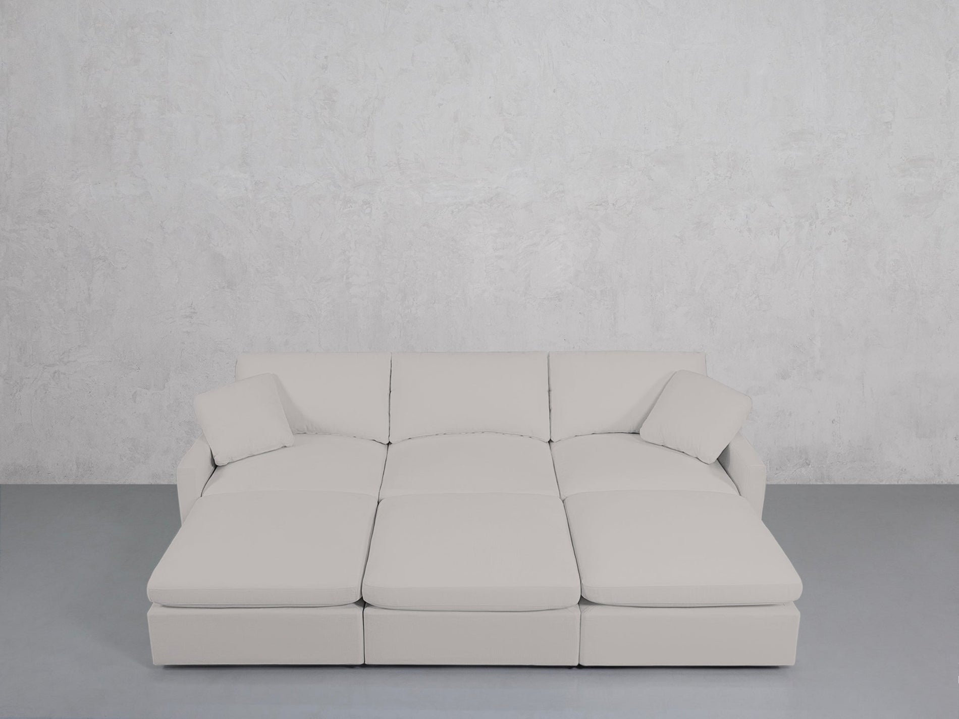 6-Seat Modular Daybed (Thin Arms) - 7th Avenue