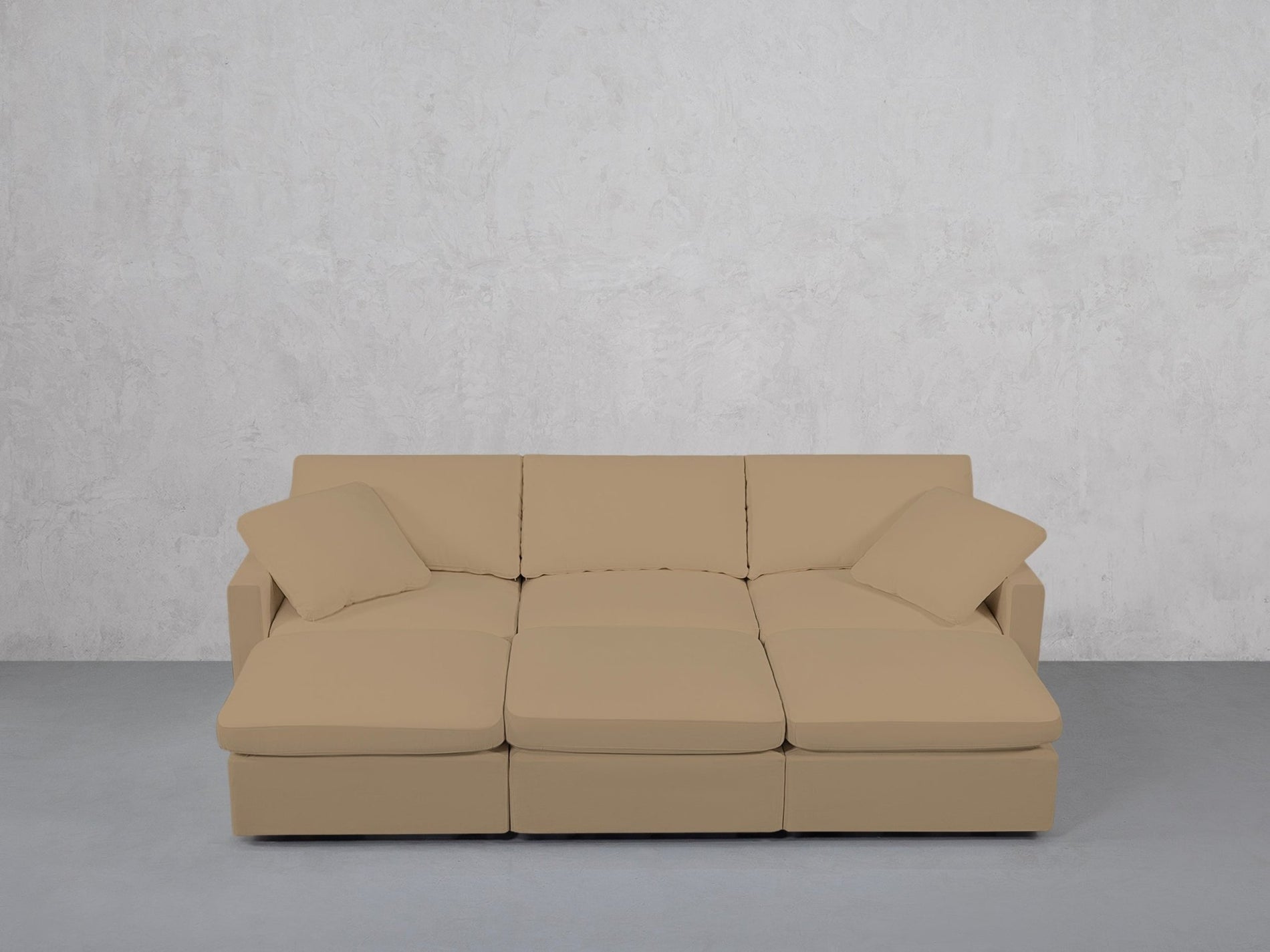 6-Seat Modular Daybed (Thin Arms) - 7th Avenue