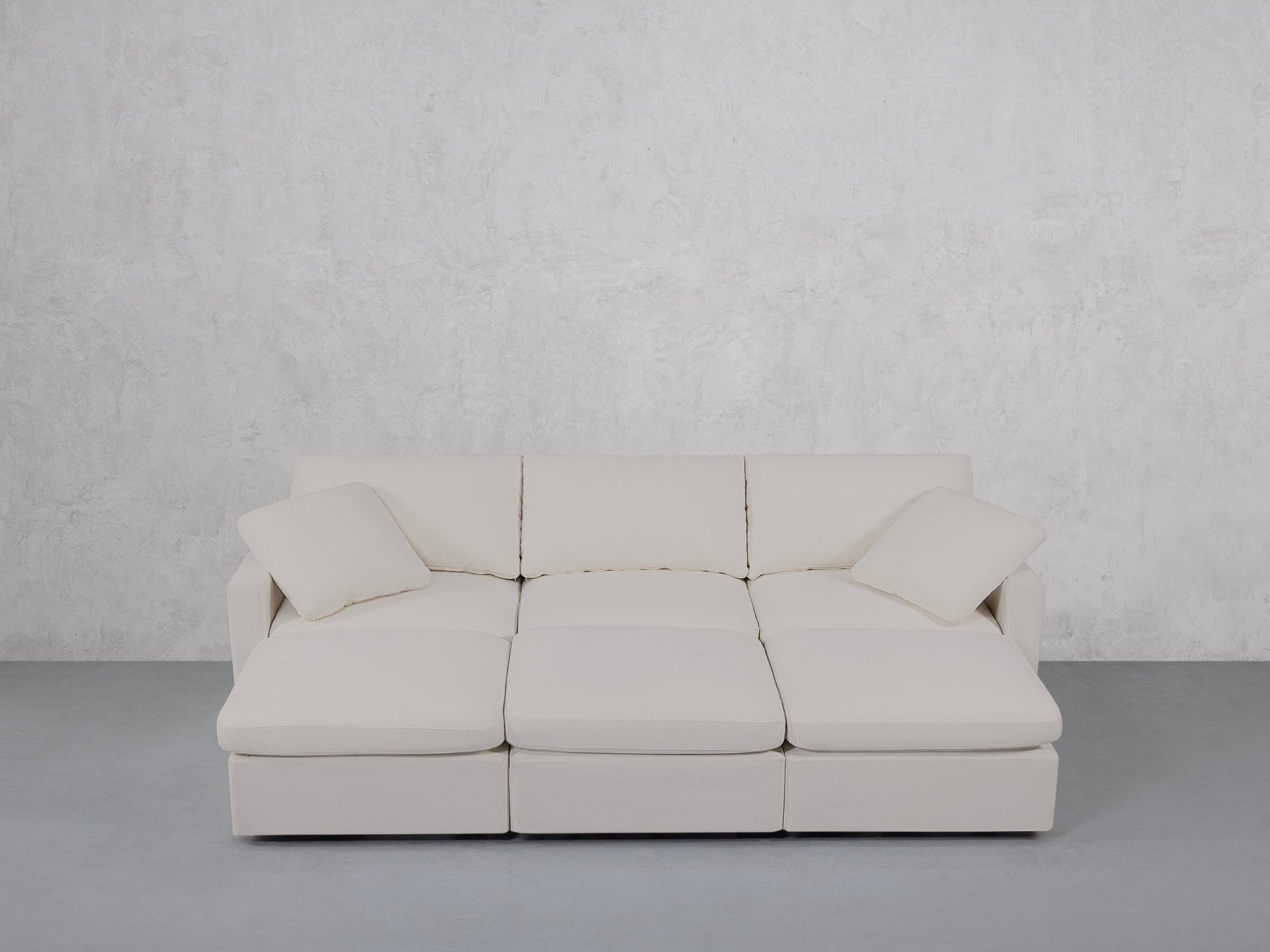 6-Seat Modular Daybed (Thin Arms) - 7th Avenue