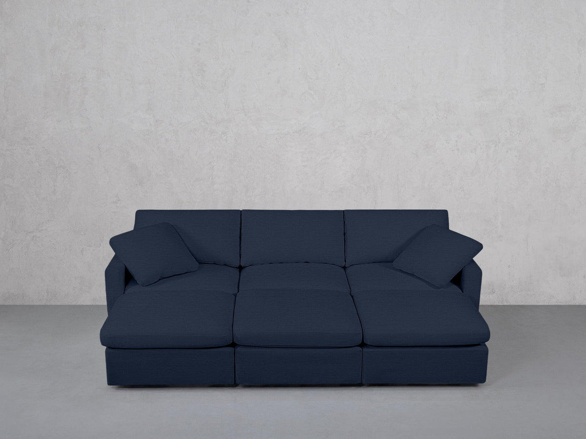 6-Seat Modular Daybed (Thin Arms) - 7th Avenue