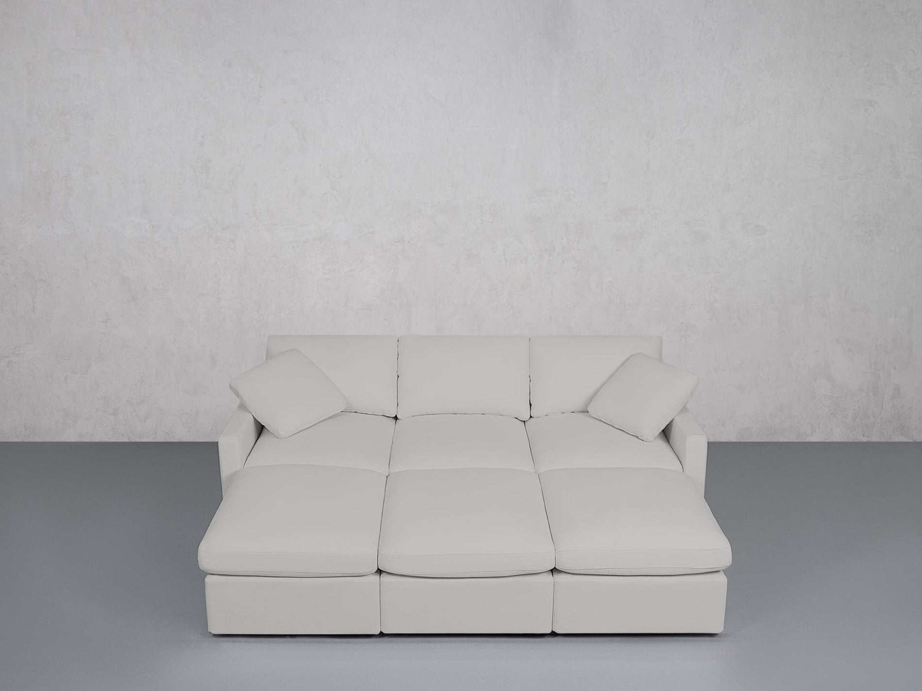 6-Seat Modular Daybed (Thin Arms) - 7th Avenue