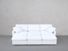 6-Seat Modular Daybed (Thin Arms)