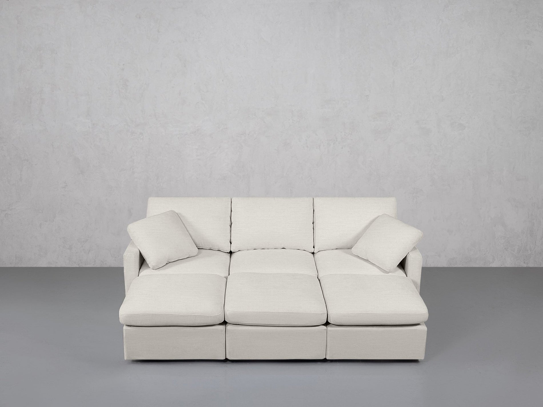 6-Seat Modular Daybed (Thin Arms) - 7th Avenue