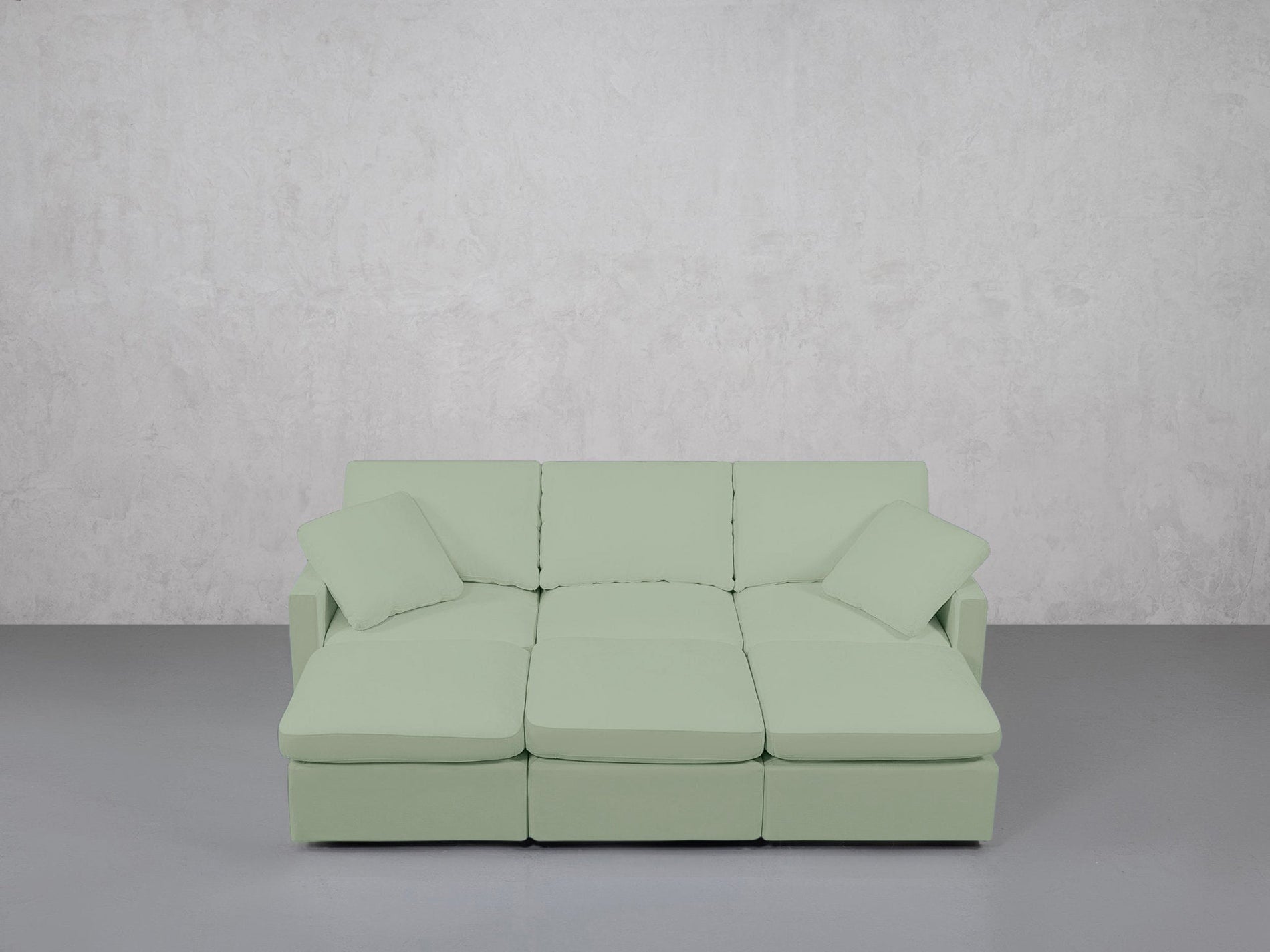 6-Seat Modular Daybed (Thin Arms) - 7th Avenue