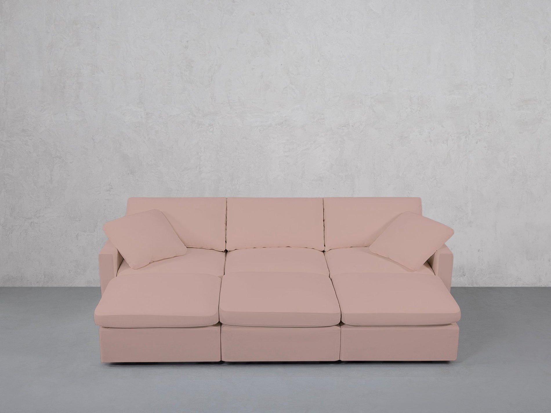 6-Seat Modular Daybed (Thin Arms) - 7th Avenue