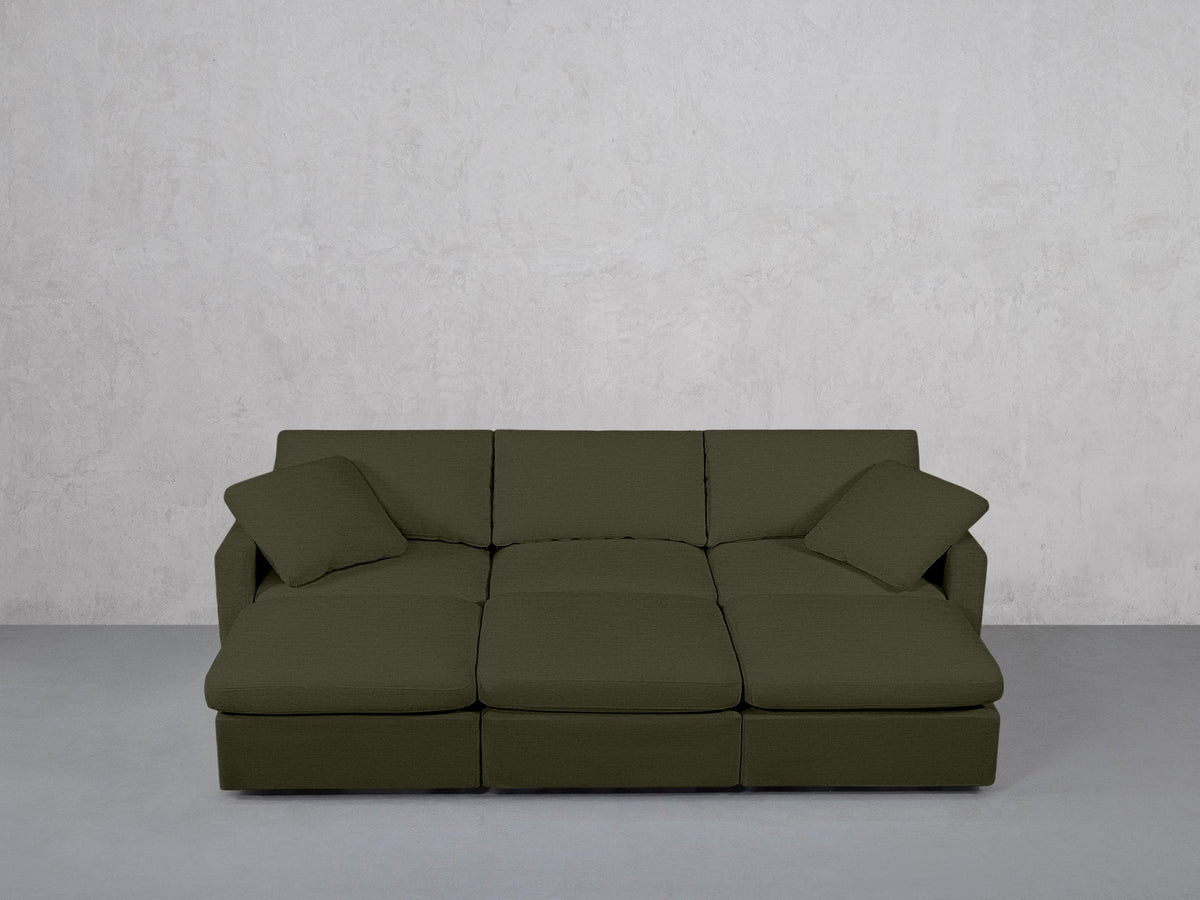 6-Seat Modular Daybed (Thin Arms) - 7th Avenue