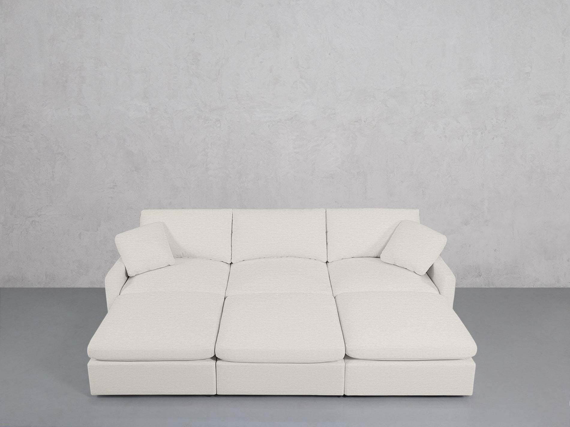 6-Seat Modular Daybed (Thin Arms) - 7th Avenue