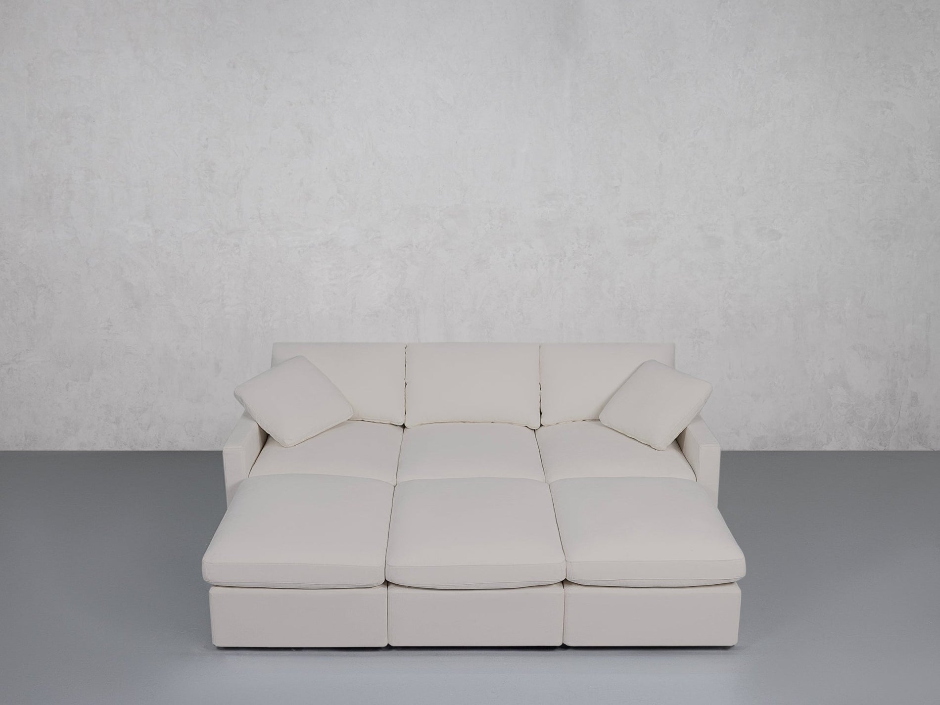 6-Seat Modular Daybed (Thin Arms) - 7th Avenue