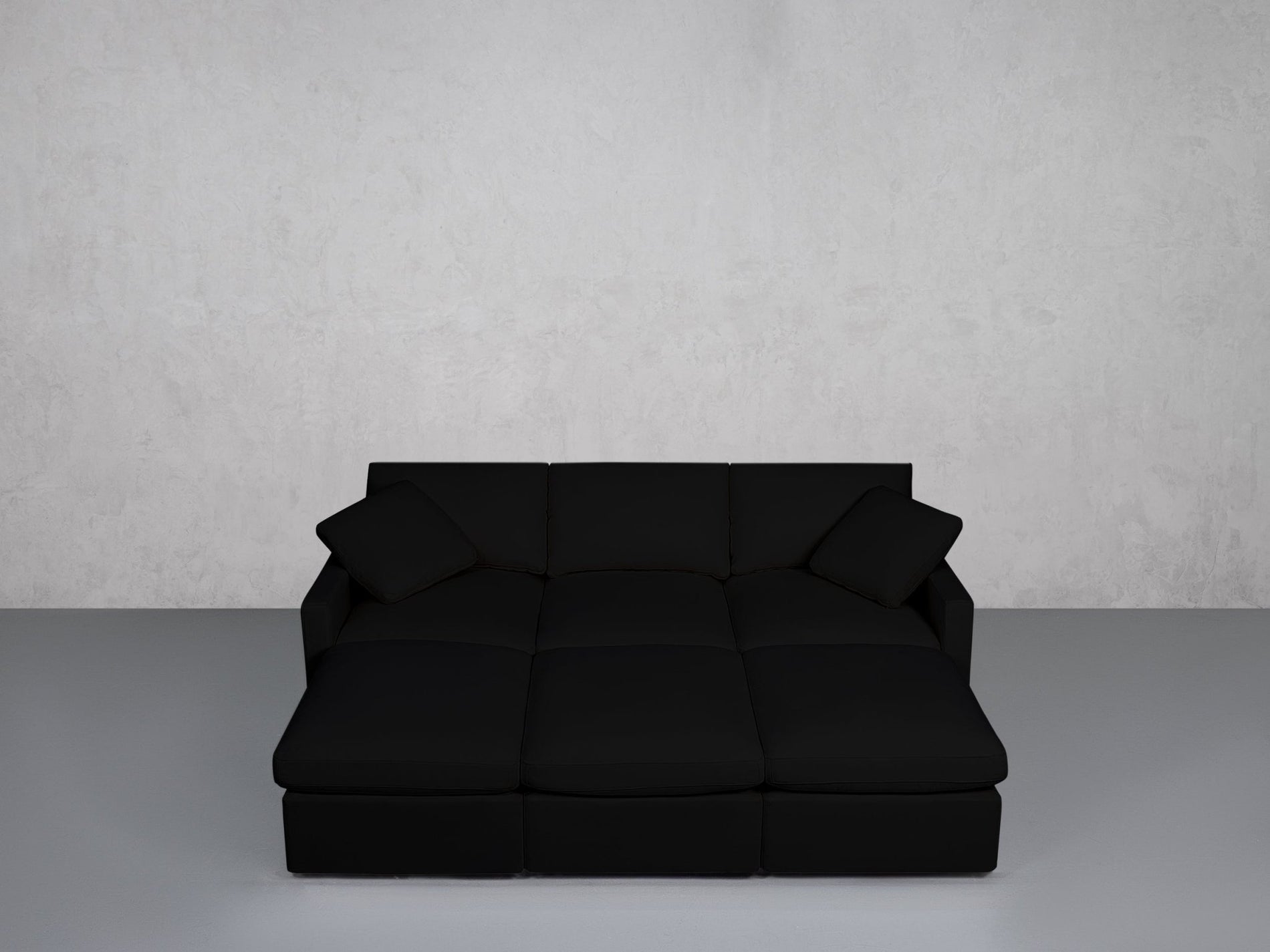 6-Seat Modular Daybed (Thin Arms) - 7th Avenue