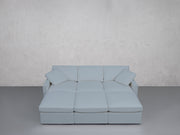 6-Seat Modular Daybed (Thin Arms) - 7th Avenue