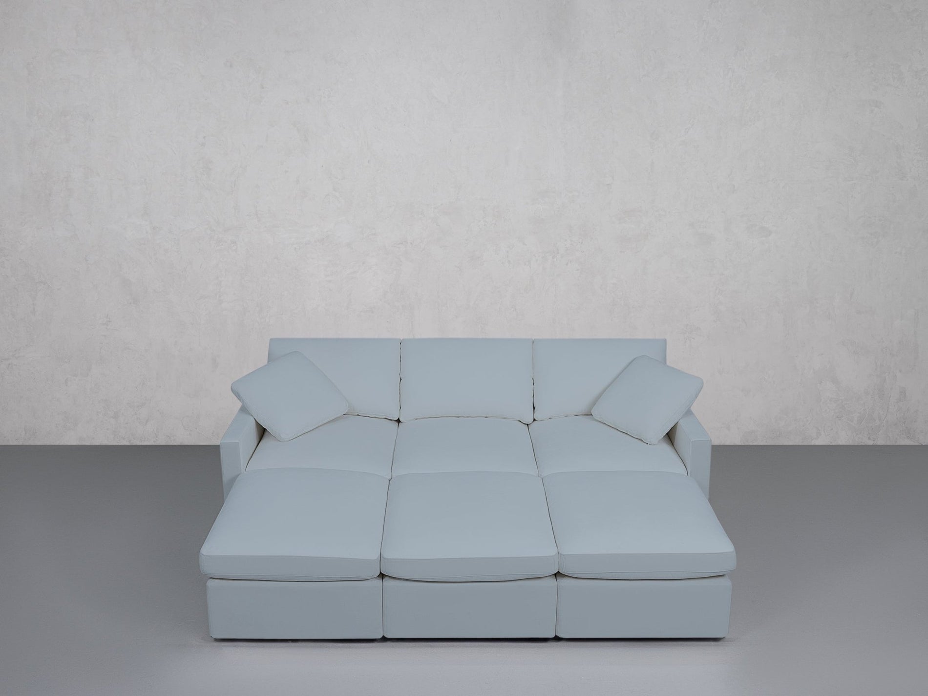 6-Seat Modular Daybed (Thin Arms) - 7th Avenue