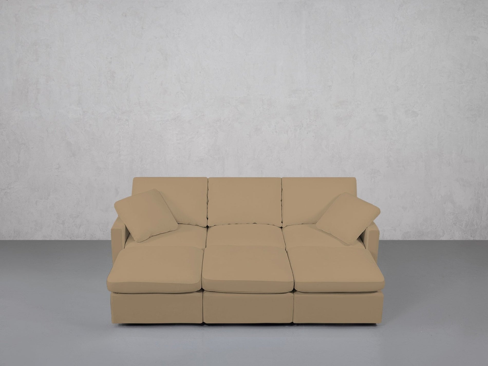 6-Seat Modular Daybed (Thin Arms) - 7th Avenue