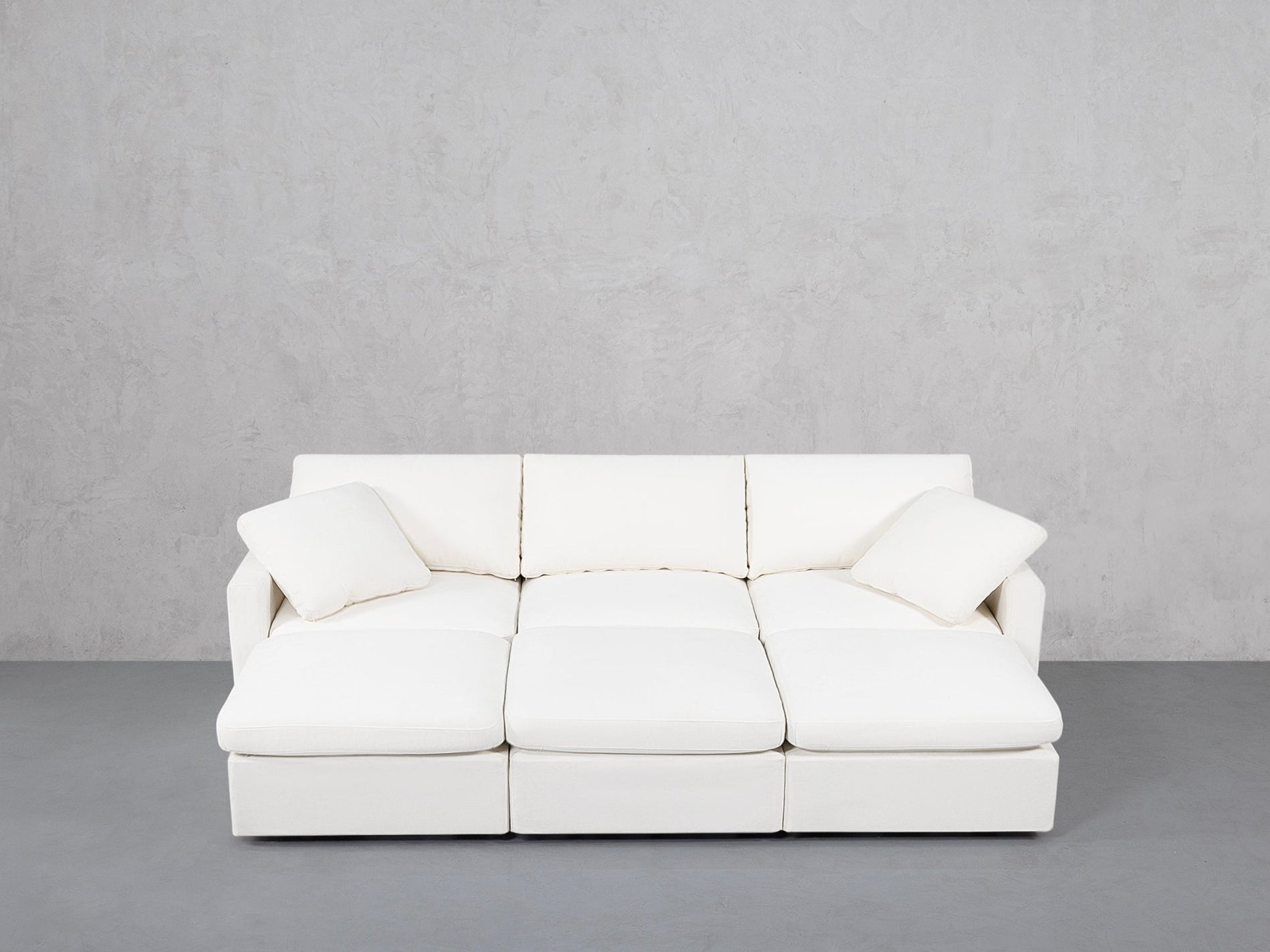 6-Seat Modular Daybed (Thin Arms) - 7th Avenue
