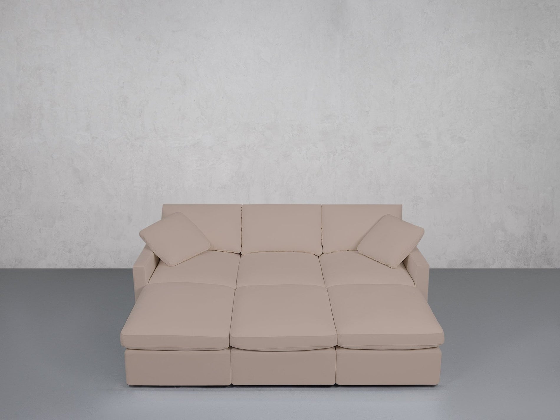 6-Seat Modular Daybed (Thin Arms) - 7th Avenue