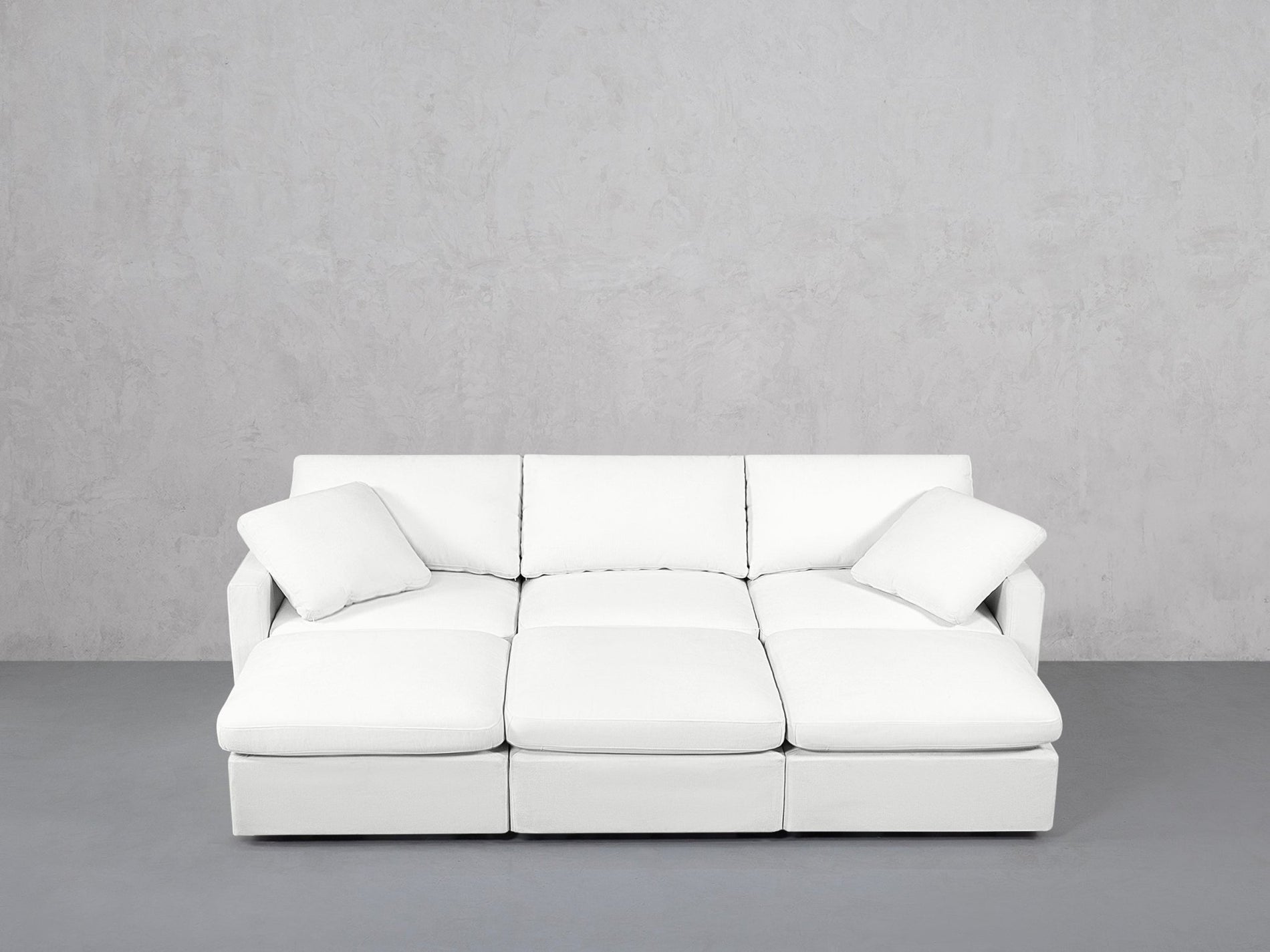 6-Seat Modular Daybed (Thin Arms) - 7th Avenue