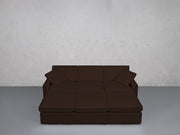 6-Seat Modular Daybed (Thin Arms) - 7th Avenue