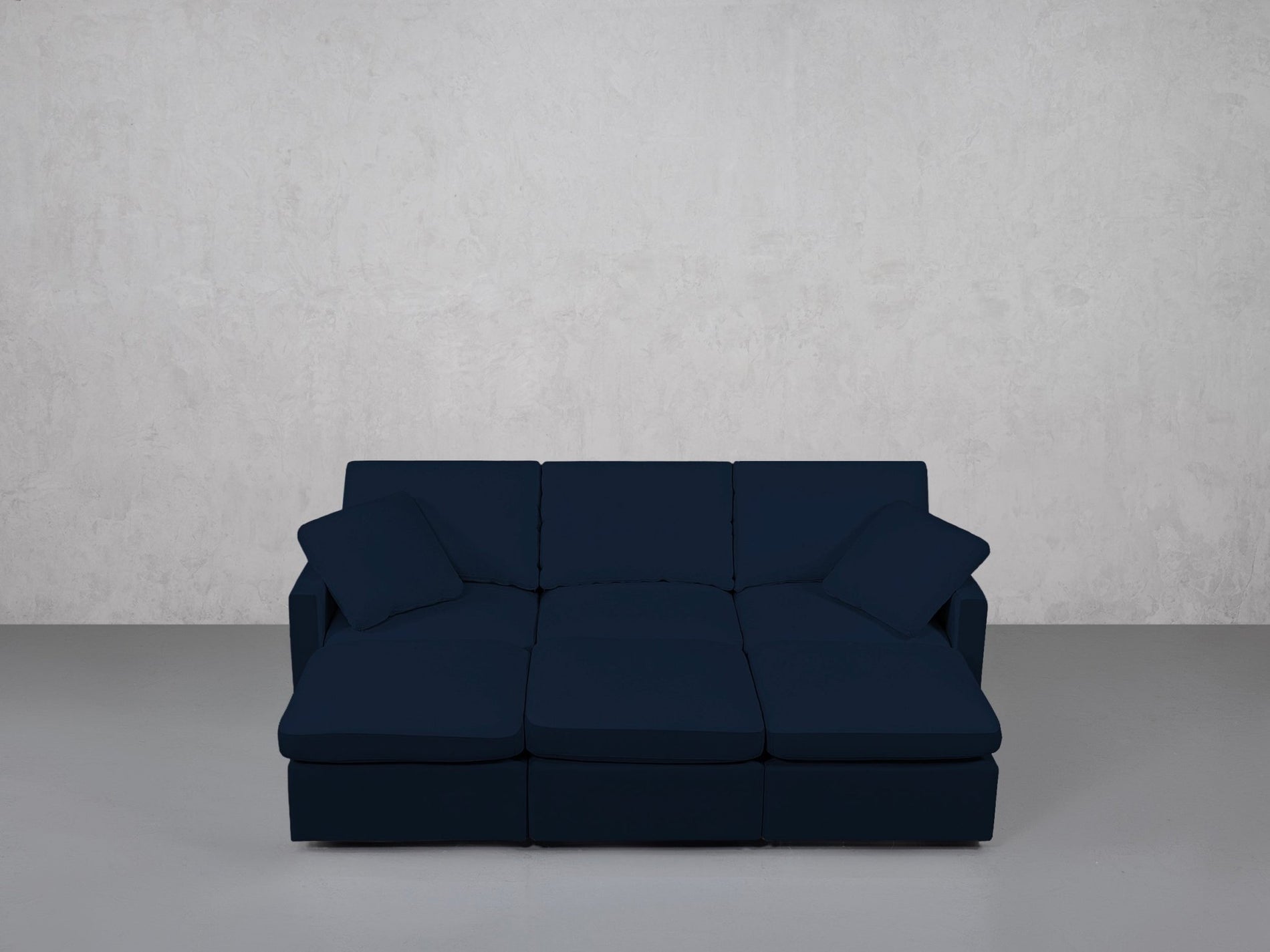 6-Seat Modular Daybed (Thin Arms) - 7th Avenue