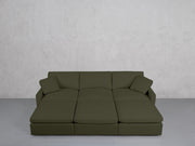 6-Seat Modular Daybed (Thin Arms) - 7th Avenue