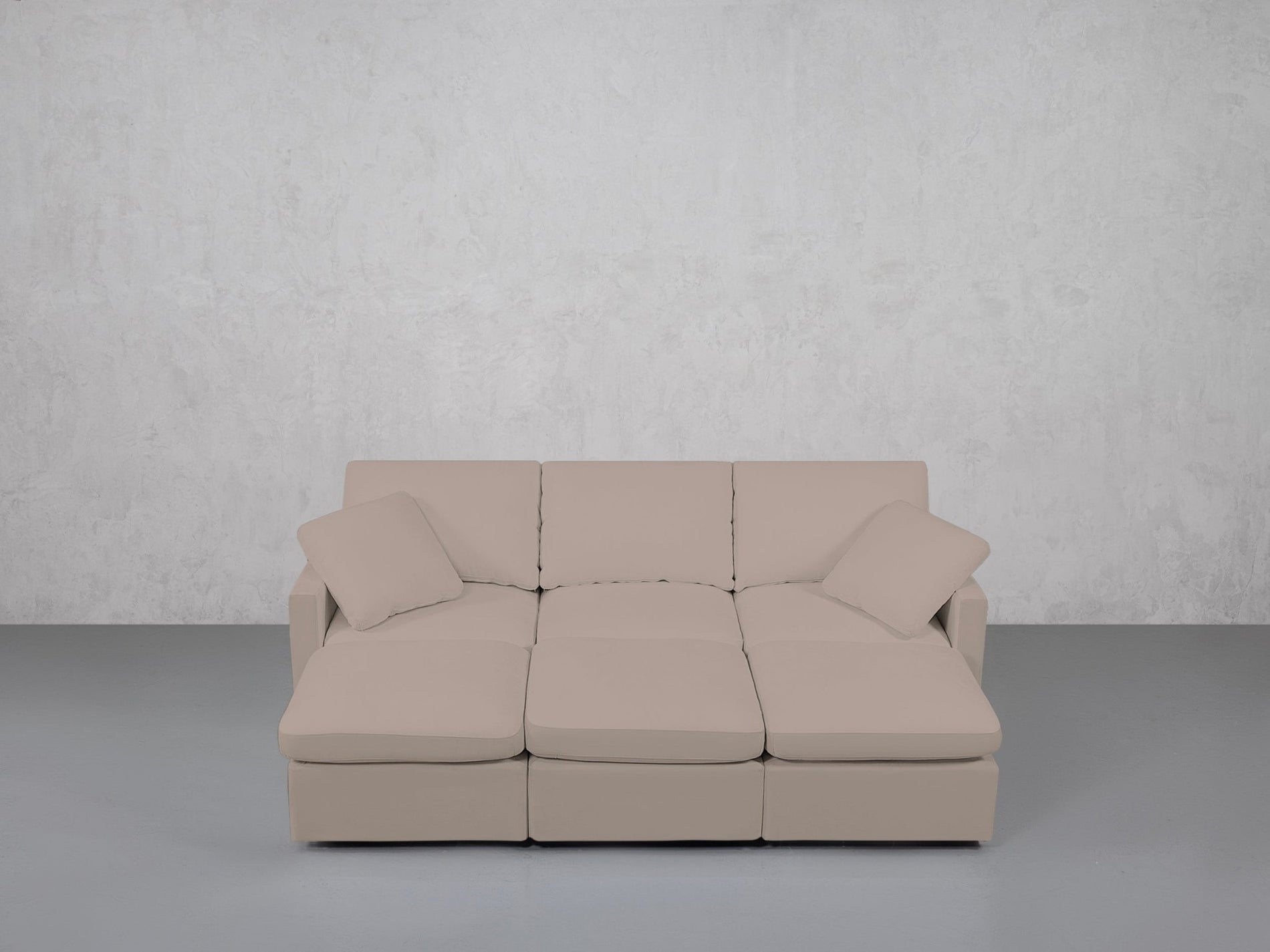 6-Seat Modular Daybed (Thin Arms) - 7th Avenue