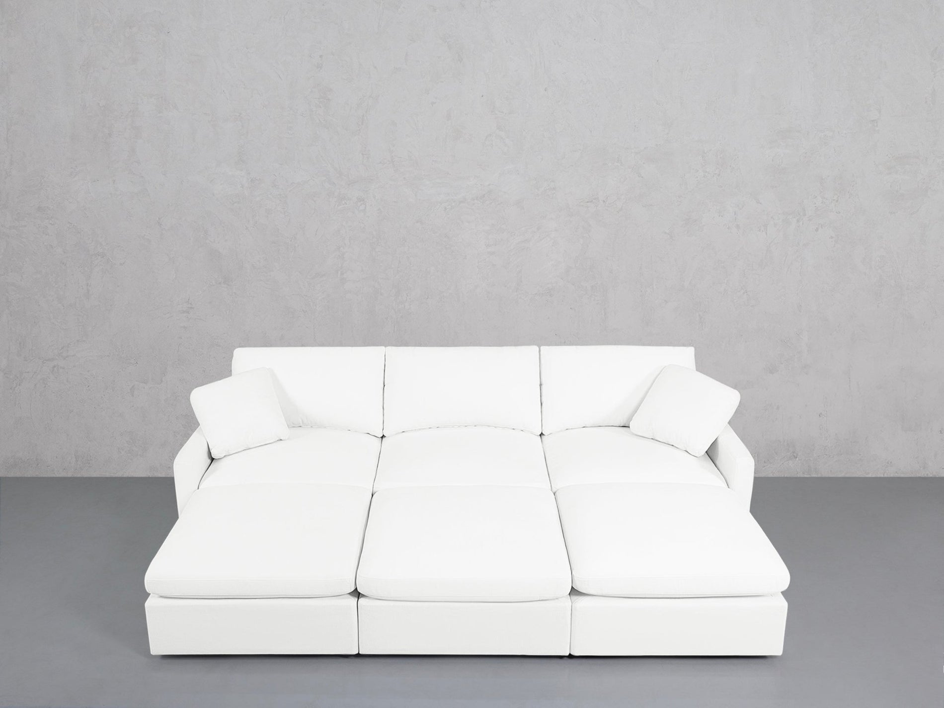 6-Seat Modular Daybed (Thin Arms) - 7th Avenue
