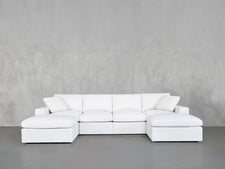 6 - Seat Modular Double Chaise Sectional - 7th Avenue