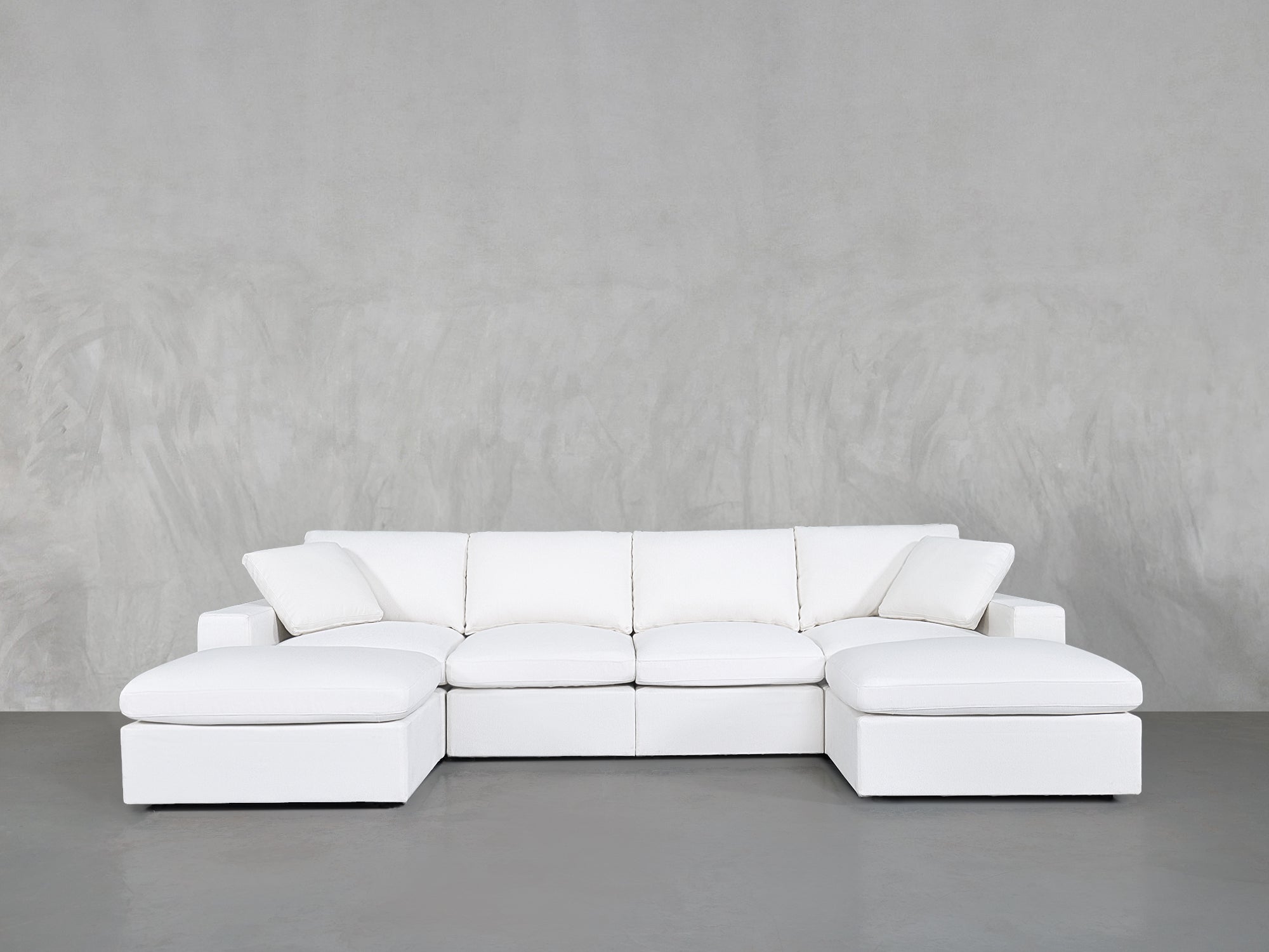 6 - Seat Modular Double Chaise Sectional - 7th Avenue