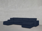 6-Seat Modular Double Chaise Sectional - 7th Avenue