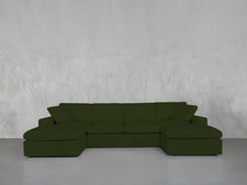 6 - Seat Modular Double Chaise Sectional - 7th Avenue