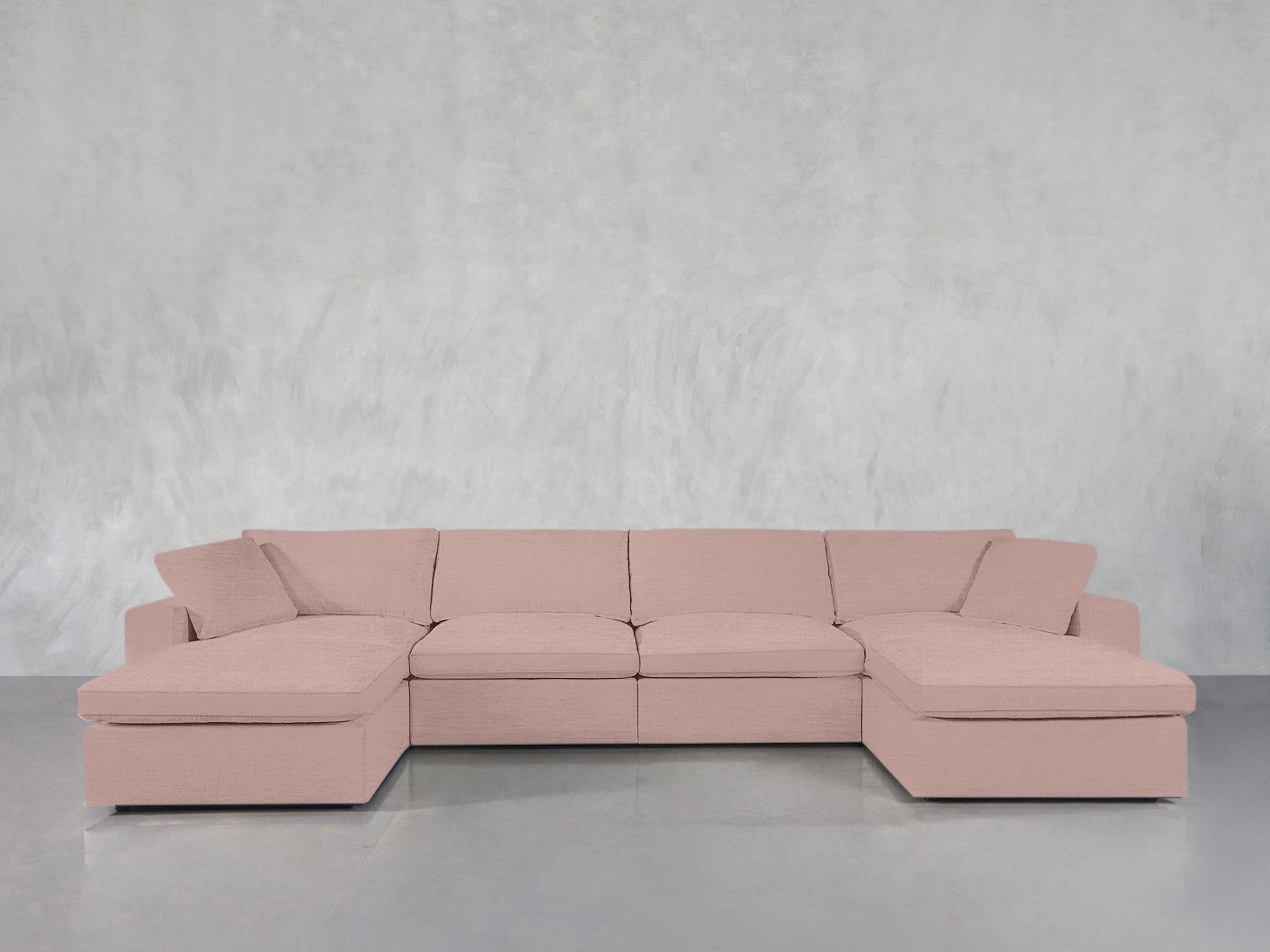 6 - Seat Modular Double Chaise Sectional - 7th Avenue
