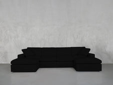 6 - Seat Modular Double Chaise Sectional - 7th Avenue