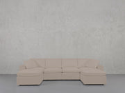 6-Seat Modular Double Chaise Sectional