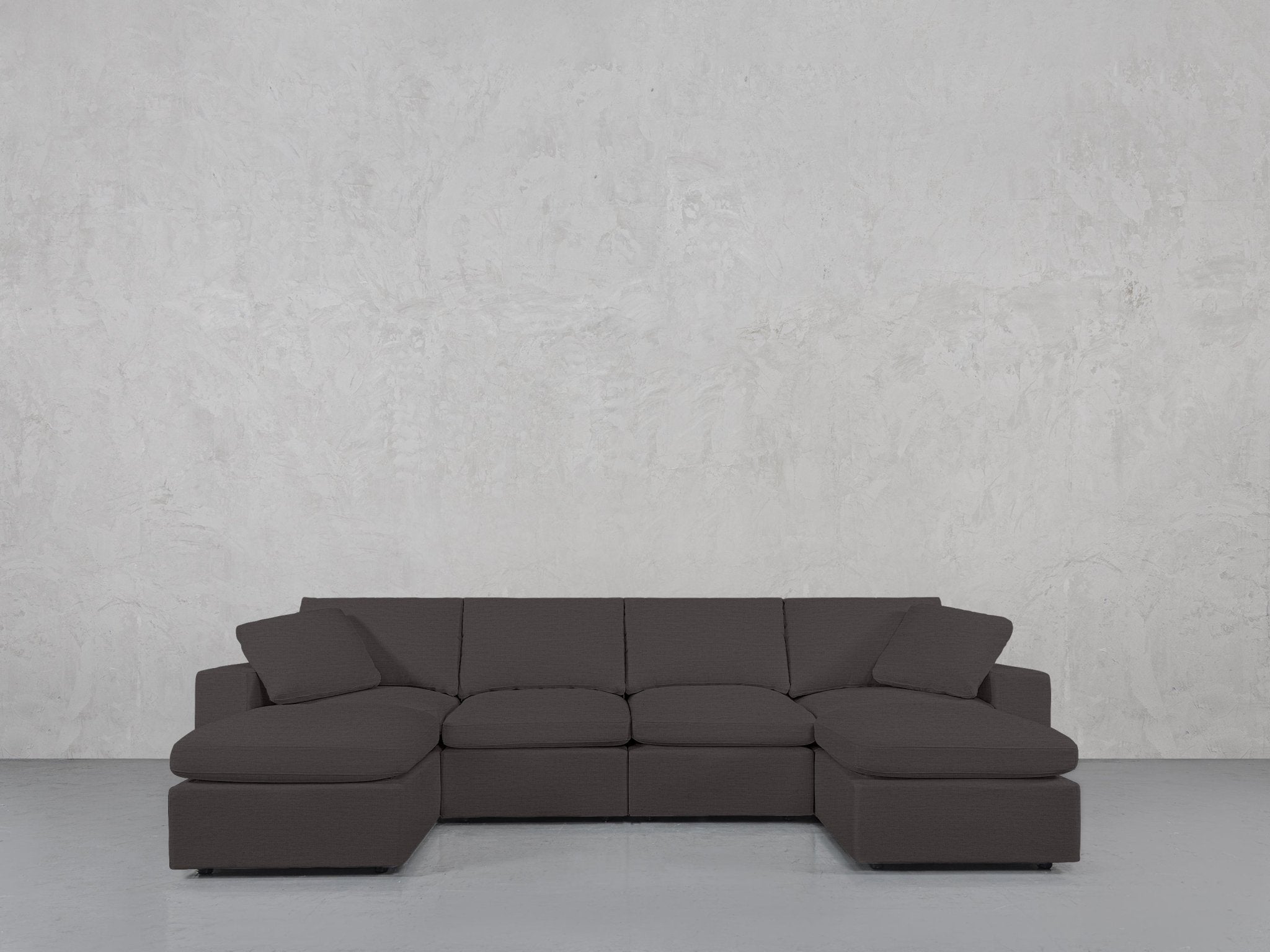 6 - Seat Modular Double Chaise Sectional - 7th Avenue