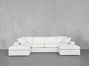 6 - Seat Modular Double Chaise Sectional - 7th Avenue