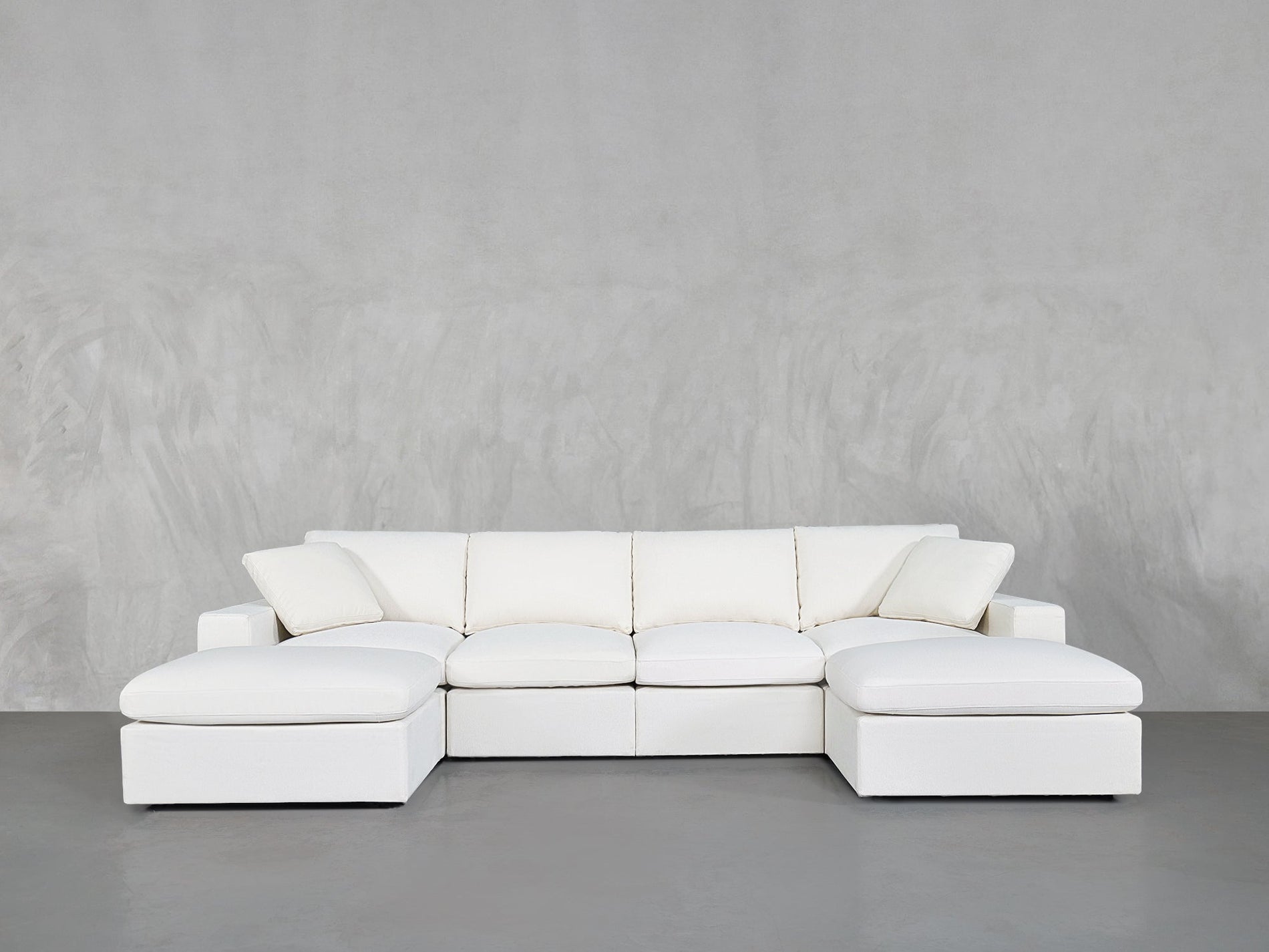 6 - Seat Modular Double Chaise Sectional - 7th Avenue