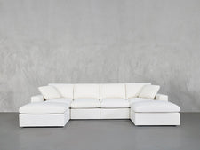 6 - Seat Modular Double Chaise Sectional - 7th Avenue