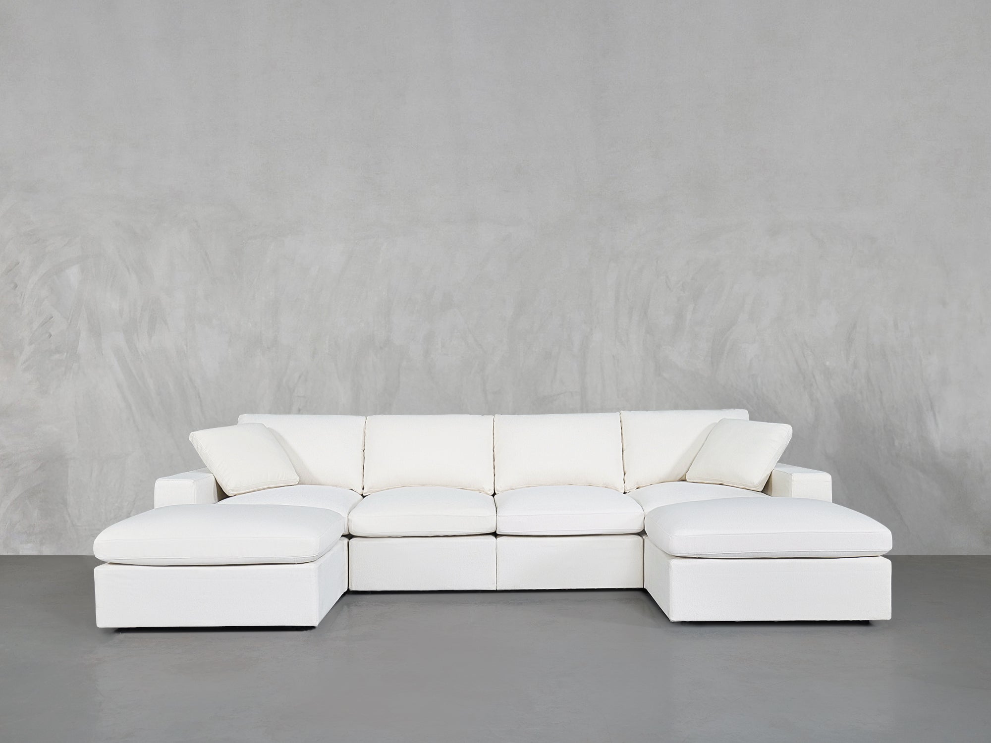 6 - Seat Modular Double Chaise Sectional - 7th Avenue