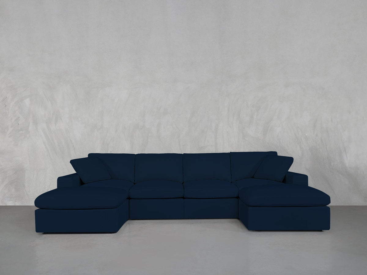 6 - Seat Modular Double Chaise Sectional - 7th Avenue