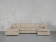 6-Seat Modular Double Chaise Sectional - 7th Avenue