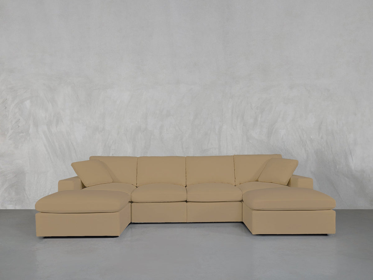 6 - Seat Modular Double Chaise Sectional - 7th Avenue