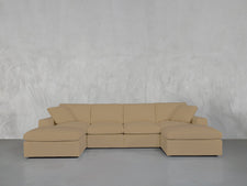 6 - Seat Modular Double Chaise Sectional - 7th Avenue