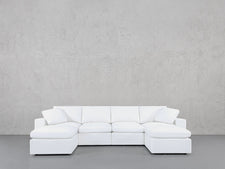 6 - Seat Modular Double Chaise Sectional - 7th Avenue